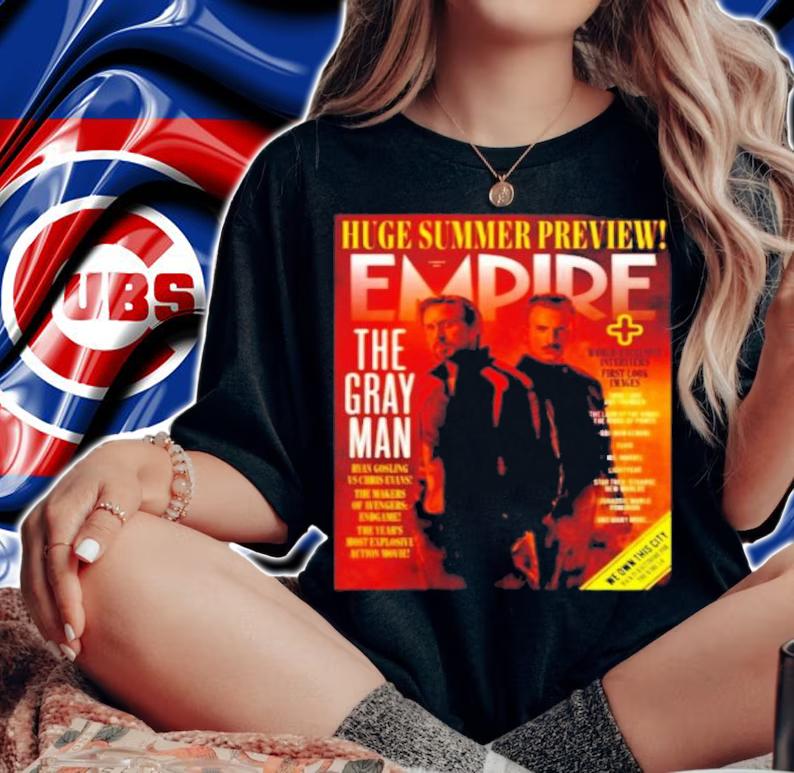 Empire World Exclusive The Gray Man Cover Revealed Shirt woman shirt