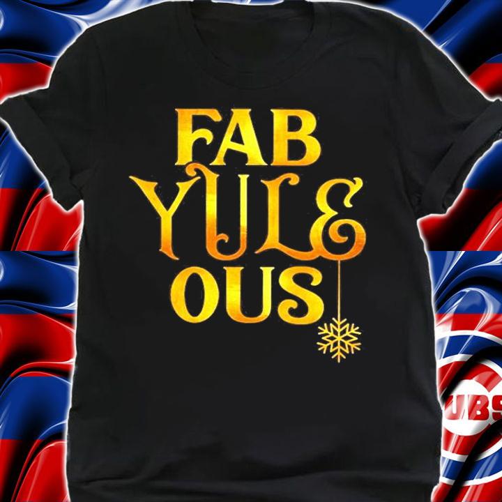 Fab Yule Ous Fabulous Snowflake Pun Christmas T-Shirt