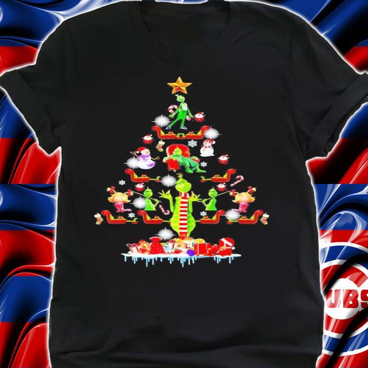 Grinch Christmas Tree Shirt shirt