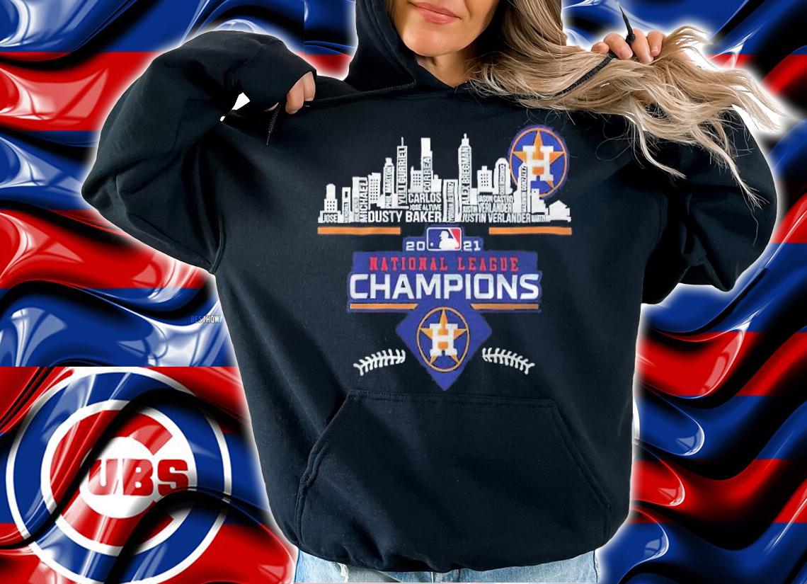 Houston Astros 2021 National League Champions Shirt hoodie