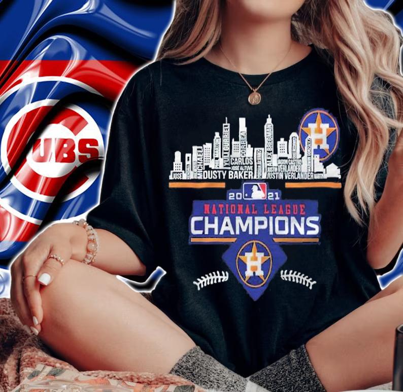 Houston Astros 2021 National League Champions Shirt woman shirt