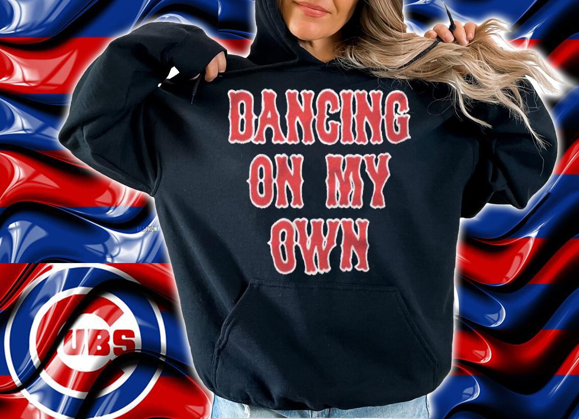 Jared Carrabis dancing on my own T-shirt hoodie