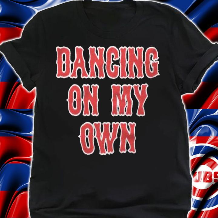Jared Carrabis dancing on my own T-shirt shirt