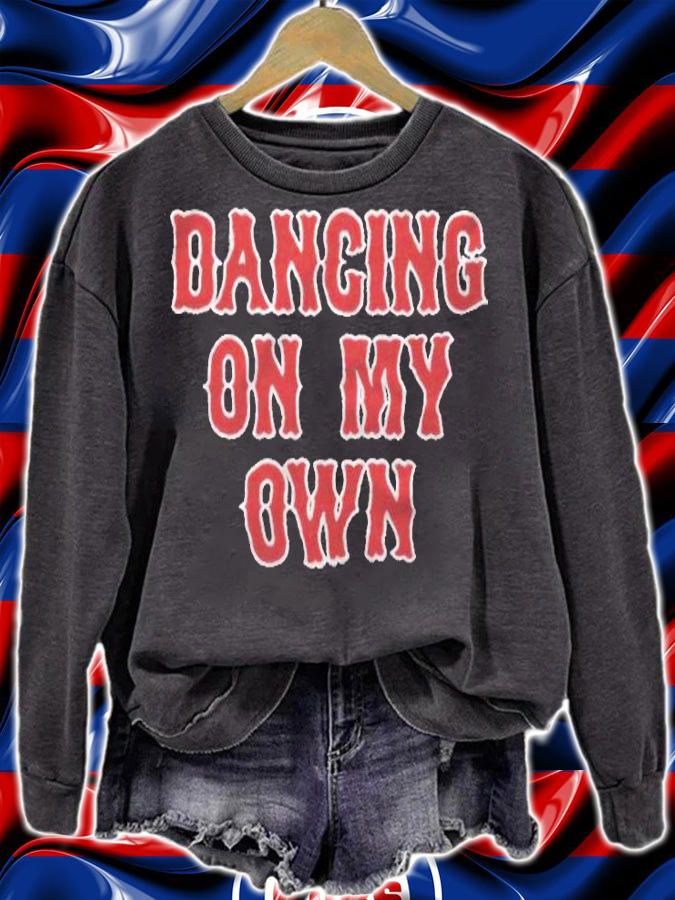 Jared Carrabis dancing on my own T-shirt sweatshirt