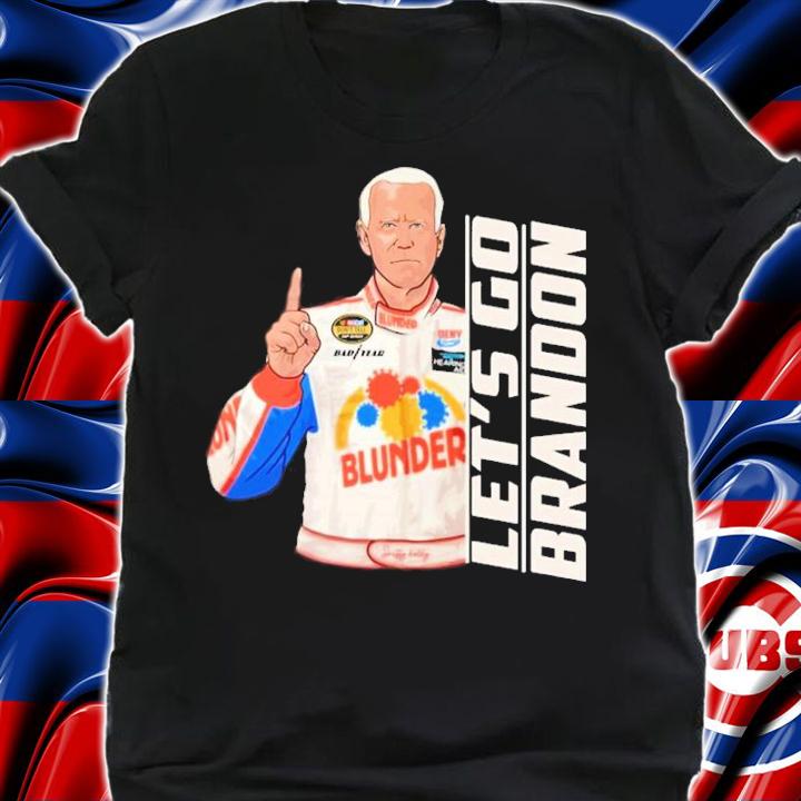 Joe Biden Let's Go Brandon Racer Shirt shirt