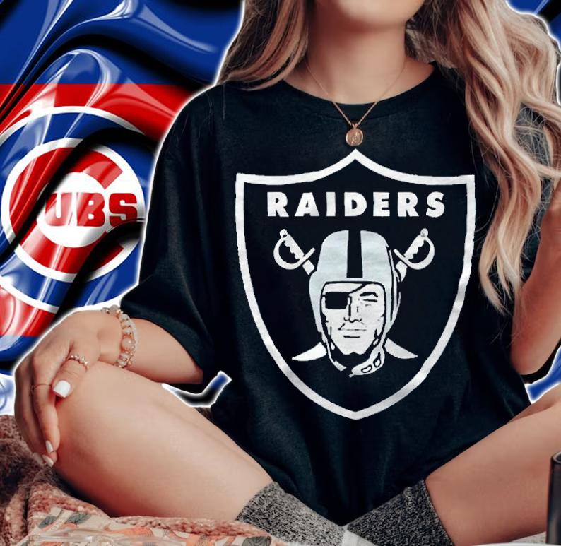 Las Vegas Raiders Historic logo T-shirt woman shirt