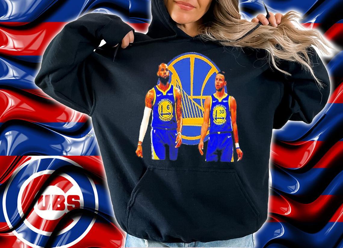 LeBron James Play With Steph Curry Golden State Warriors T-Shirt hoodie