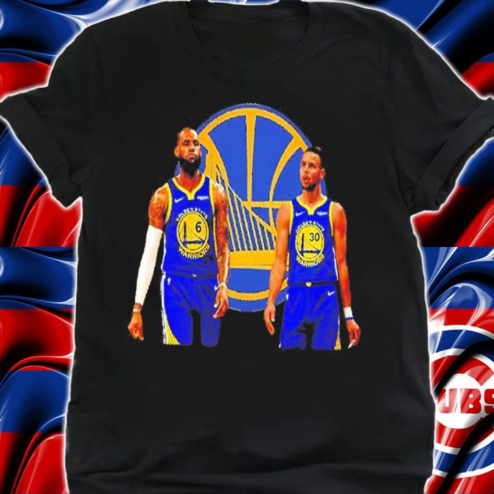LeBron James Play With Steph Curry Golden State Warriors T-Shirt shirt