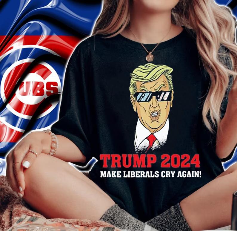 Make Liberals Cry Again Trump President 2024 T-Shirt