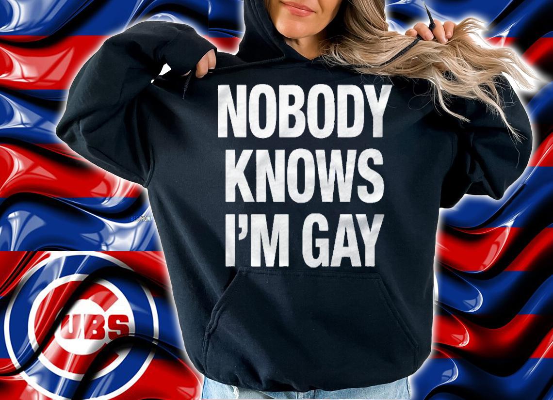 Nobody Knows Im Gay Pride Shirt hoodie