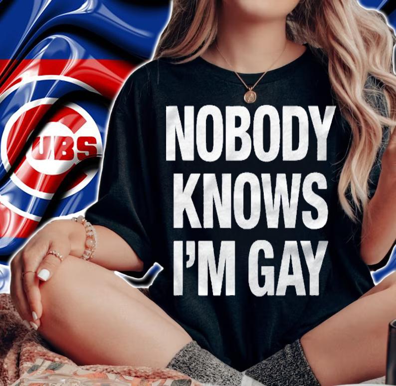Nobody Knows Im Gay Pride Shirt woman shirt