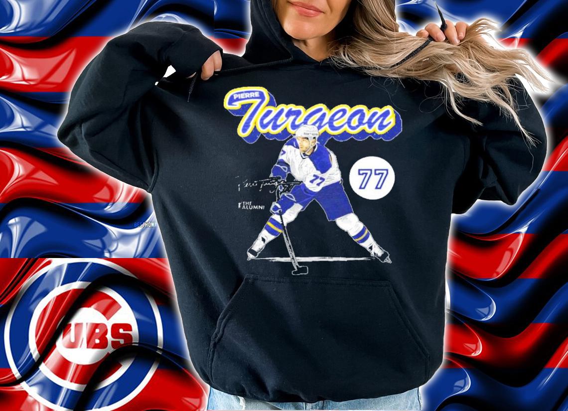 Pierre Turgeon St. Louis Retro Script Hockey Signatures Shirt hoodie