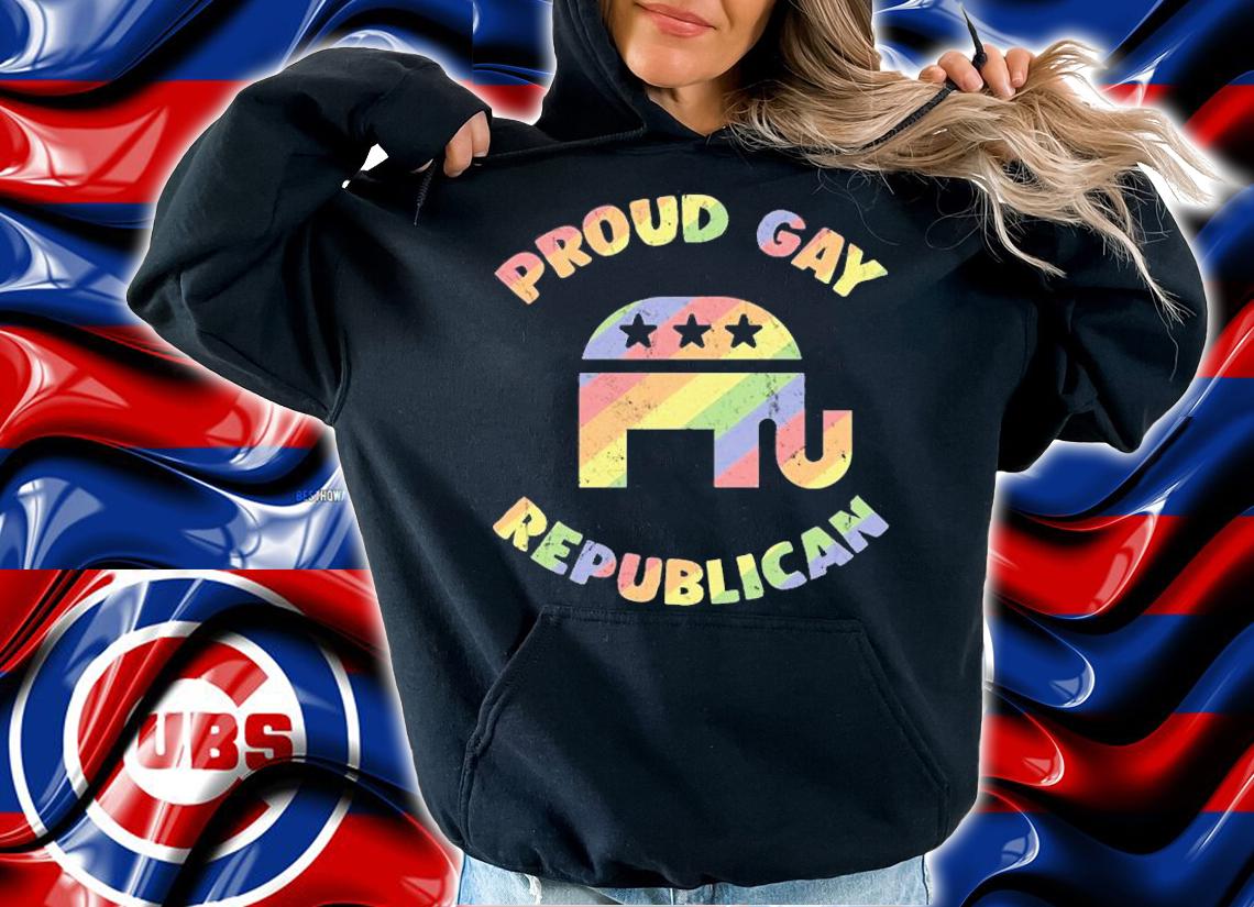 Proud Gay Republican LGBT T-Shirt hoodie