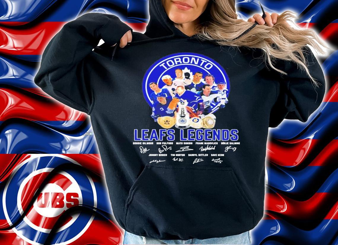 Toronto Maple Leafs Legends Signatures t-shirt hoodie