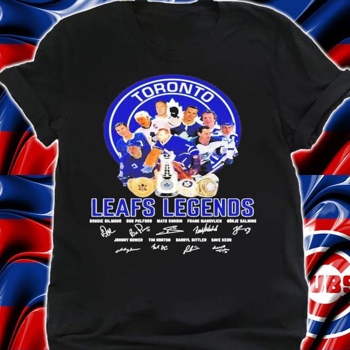 Toronto Maple Leafs Legends Signatures t-shirt shirt