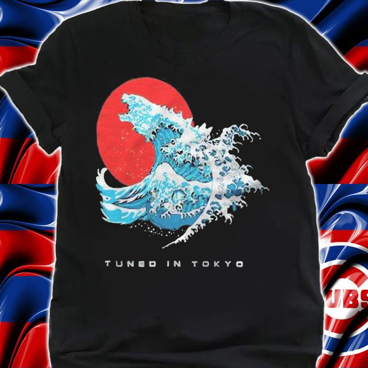 Tuned in Tokyo wavy T-shirt
