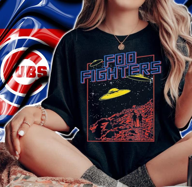 Foo Fighters UFO Shirt woman shirt