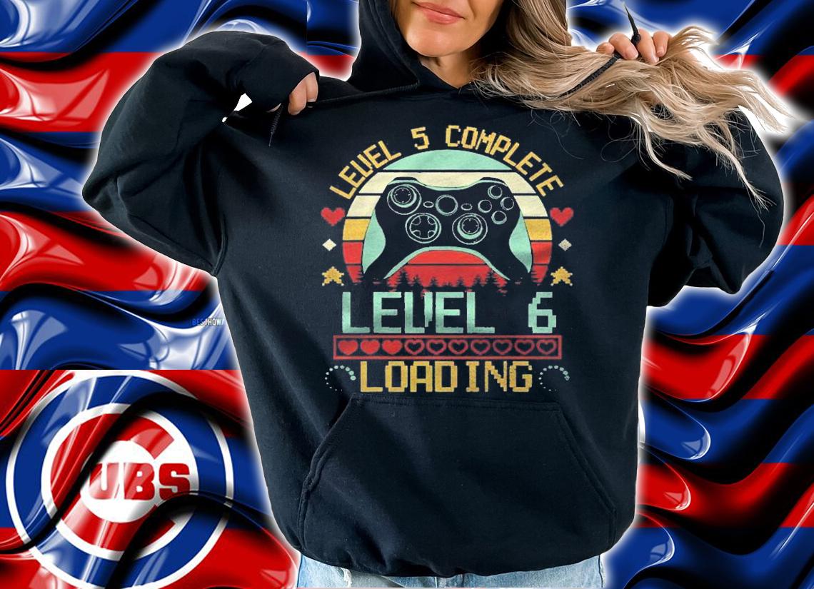Gamer Husband Wife Married Level 5 Complete Level 6 Loading shirt