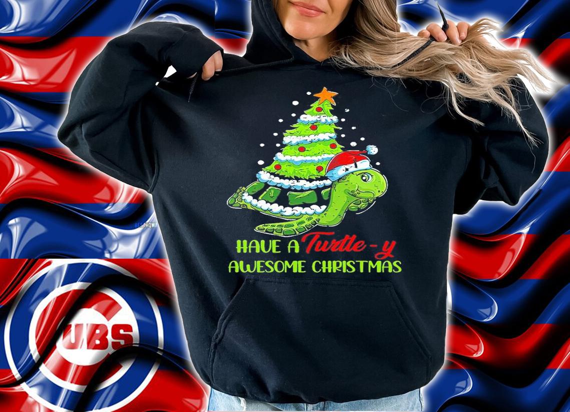 Have A Turtley Awesome Christmas Shirt hoodie