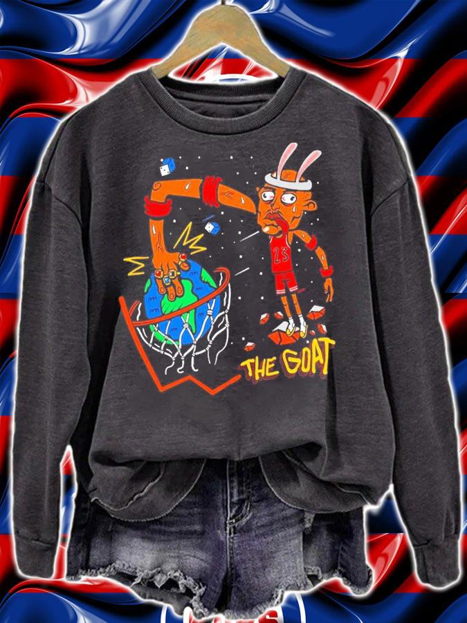 Michael Jordan The Goat Basketball Shirt sweatshirt