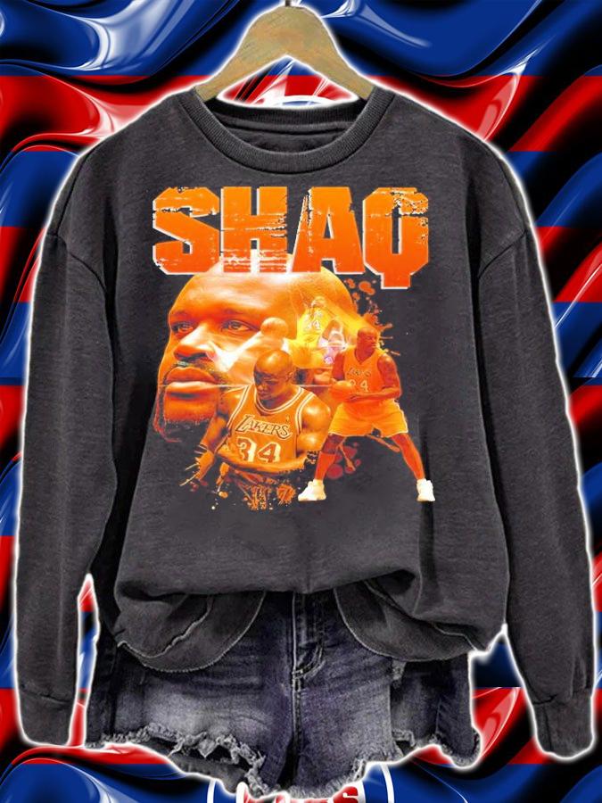 NBA Los Angeles Lakers Shaquille O'neal Shirt sweatshirt