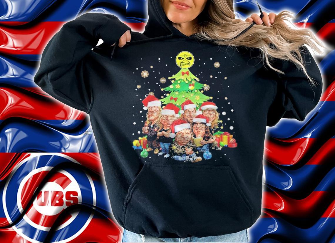 Santa Iron Maiden Chibi Christmas Tree Shirt hoodie