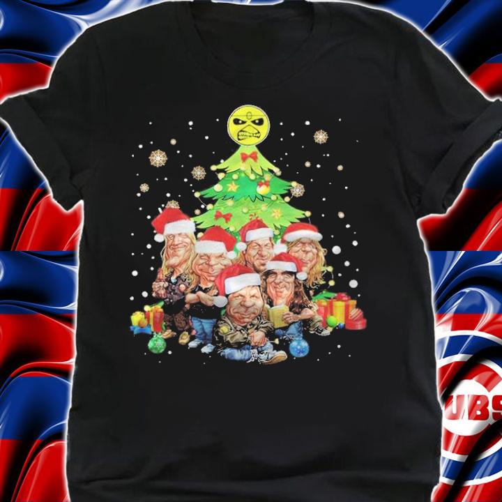 Santa Iron Maiden Chibi Christmas Tree Shirt shirt