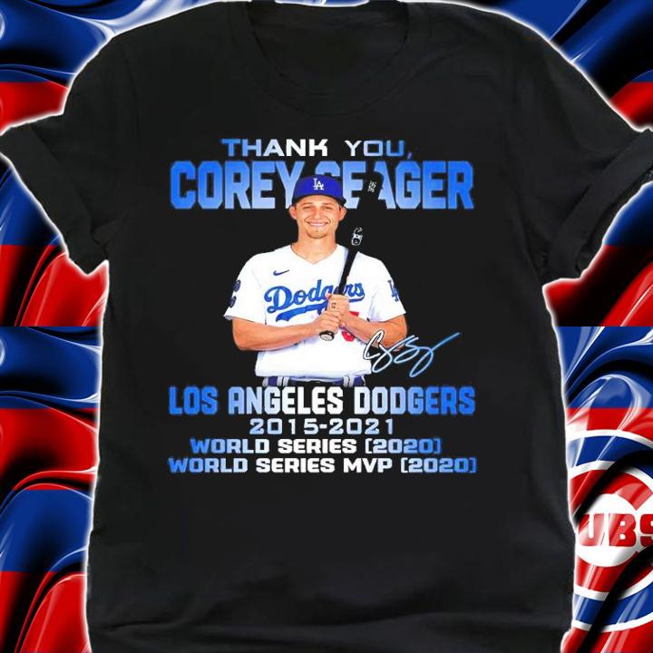 Thank You Corey Seager Los Angeles Dodgers 2015-2021 World Series 2020 Shirt shirt