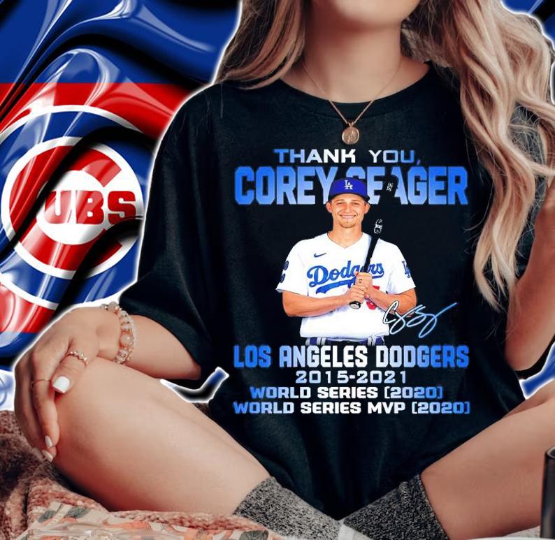 Thank You Corey Seager Los Angeles Dodgers 2015-2021 World Series 2020 Shirt woman shirt