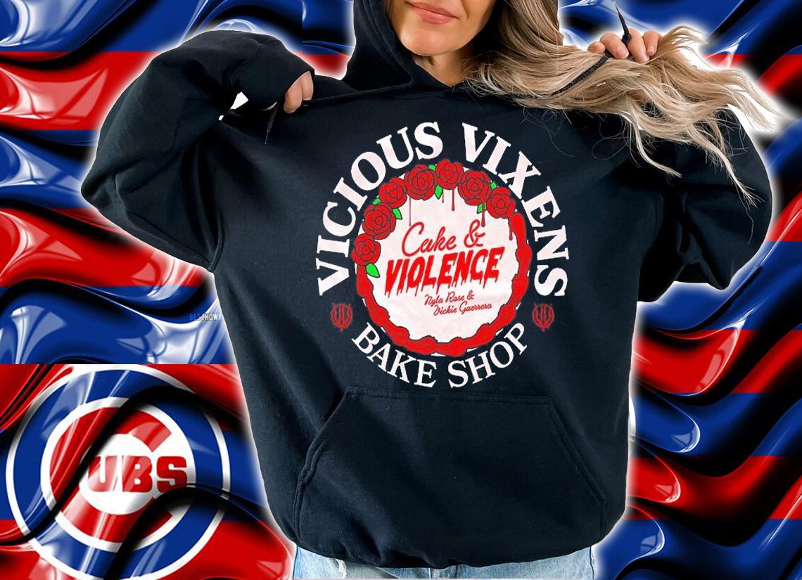 Vicious Vixens Cake And Violence T-Shirt