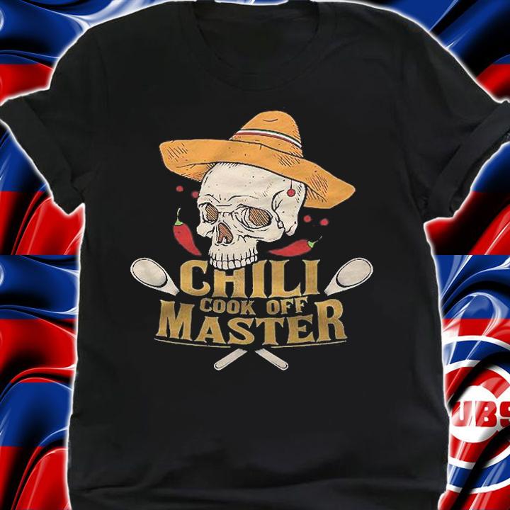 Chili Cook Off Master Cooking Competition Team Chef Award Shirt