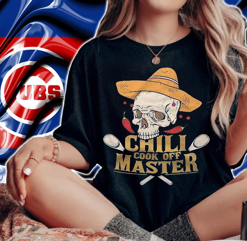 Chili Cook Off Master Cooking Competition Team Chef Award Shirt