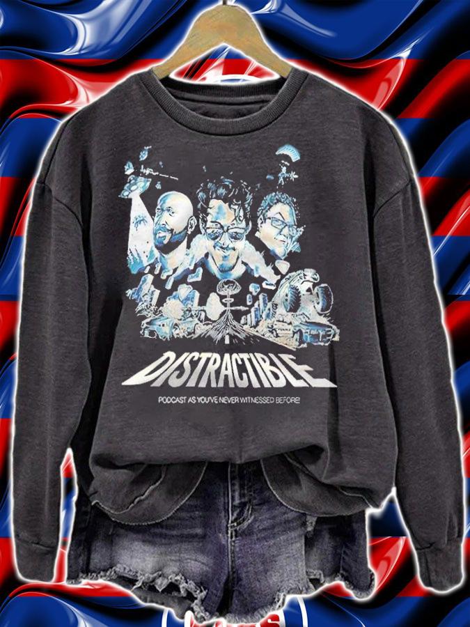 Distractible podcast as you've never witnessed before T-shirt