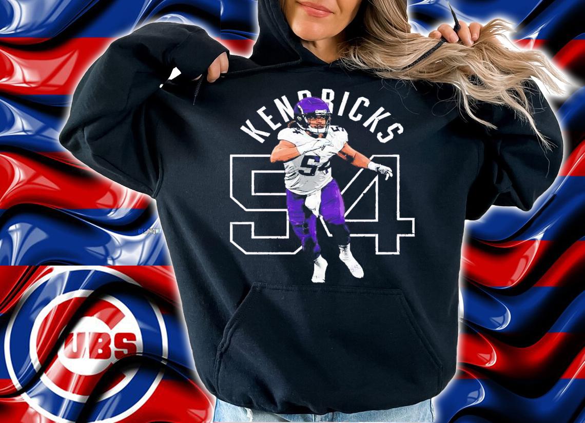 Eric Kendricks Outline Minnesota Football Shirt hoodie