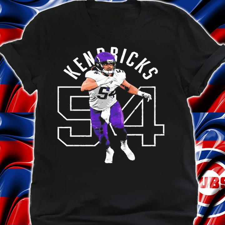 Eric Kendricks Outline Minnesota Football Shirt shirt
