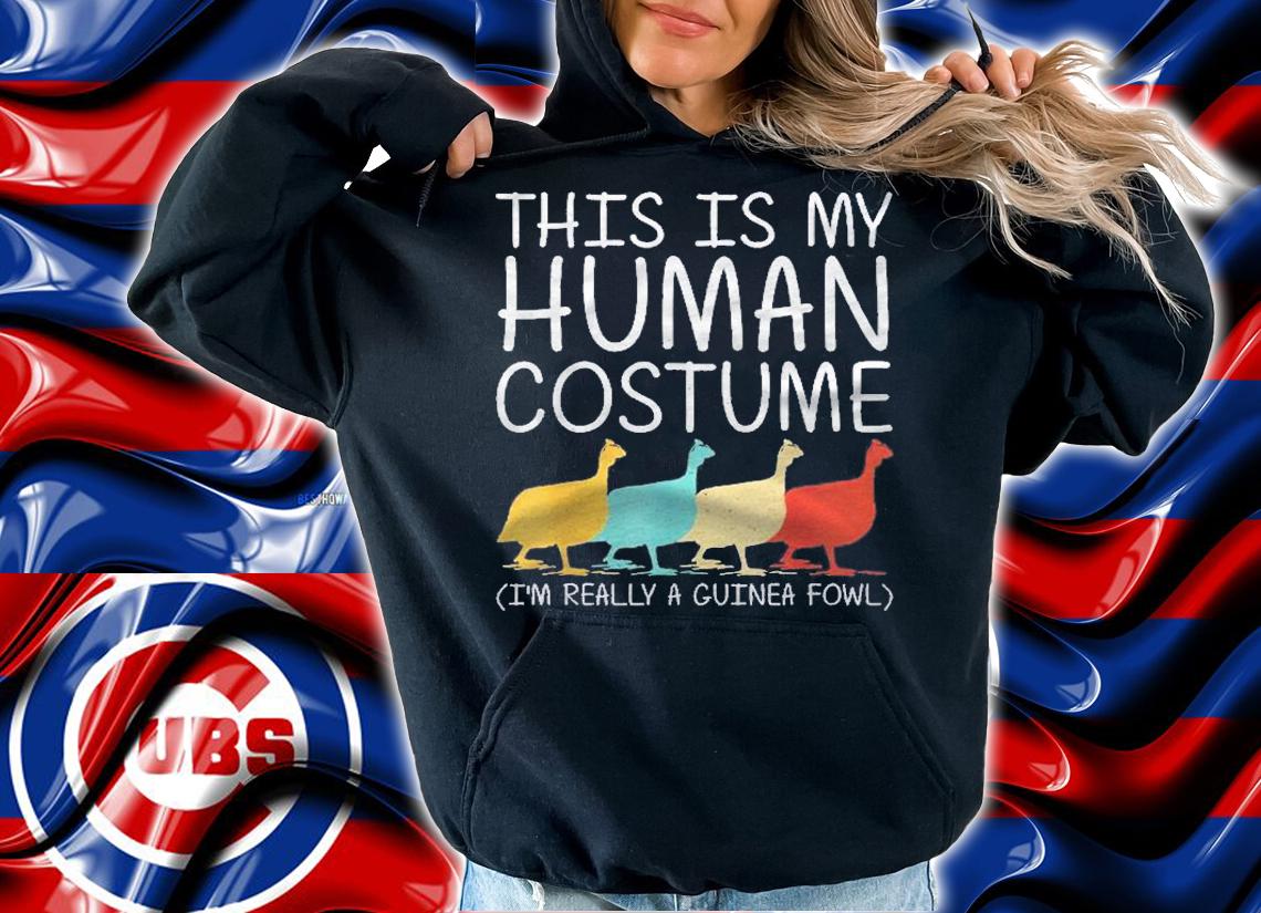 Guinea Fowl Halloween Human Costume Pearl Hen Easy Shirt hoodie