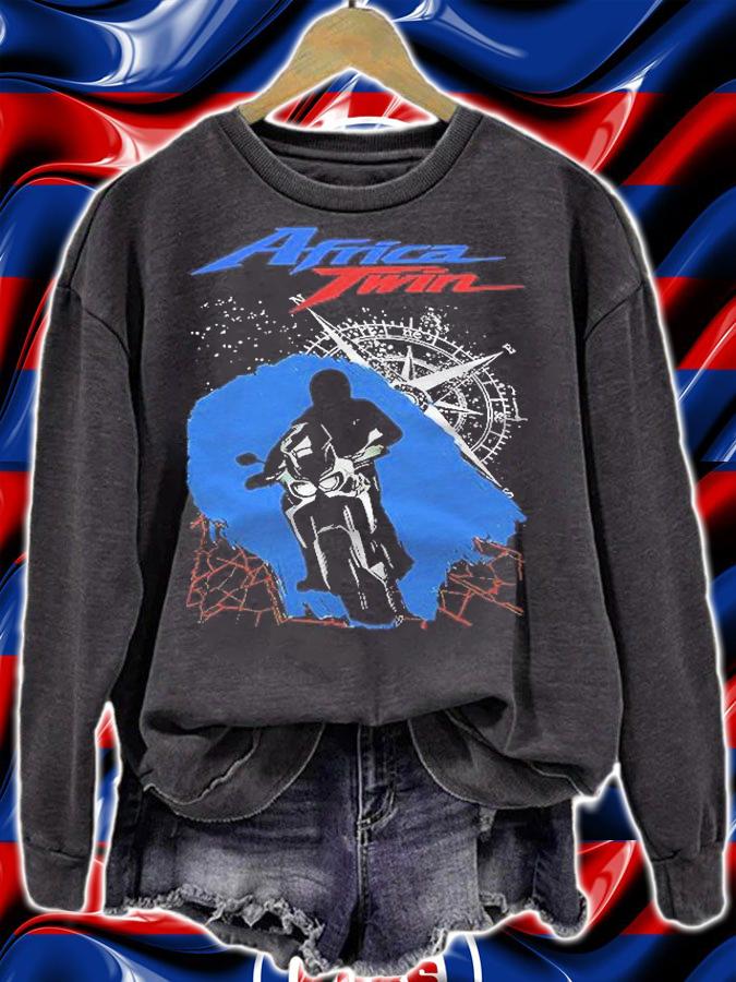 Honda Africa Twin Crf1000l Classic Shirt sweatshirt