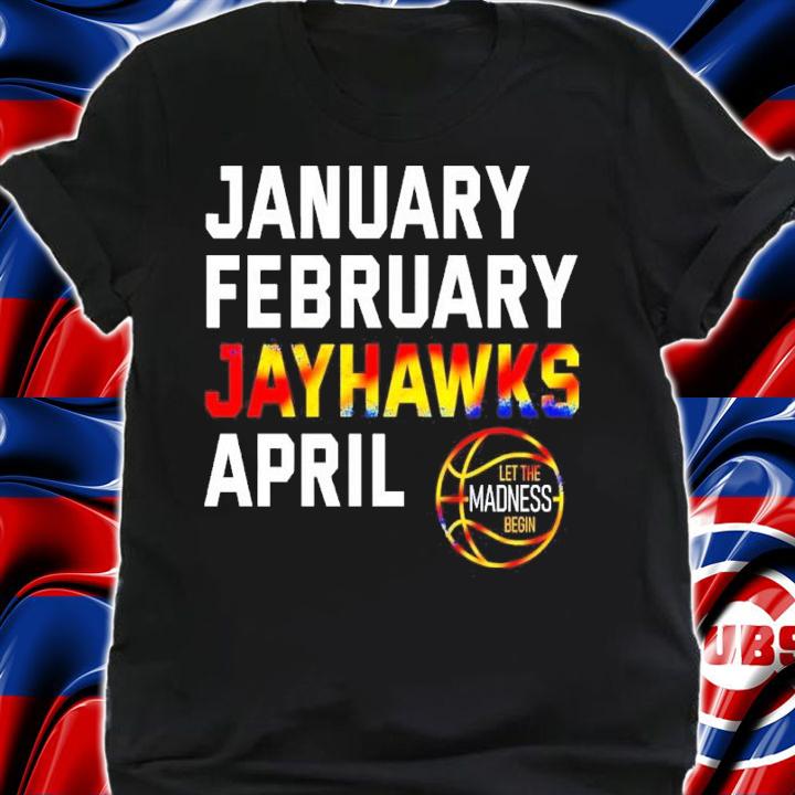 Kansas Jayhawks Let The March Madness 2022 NCAA Men's Basketball Shirt shirt