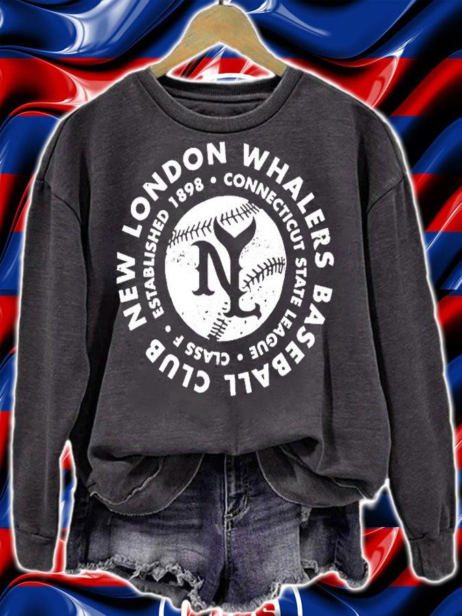 New London Whalers Baseball Club T-Shirt