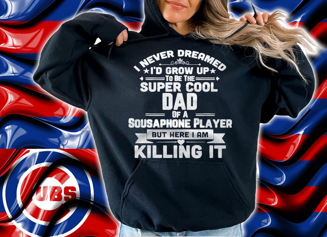 Super Cool Dad Of A Sousaphone Player Marching Band Shirt