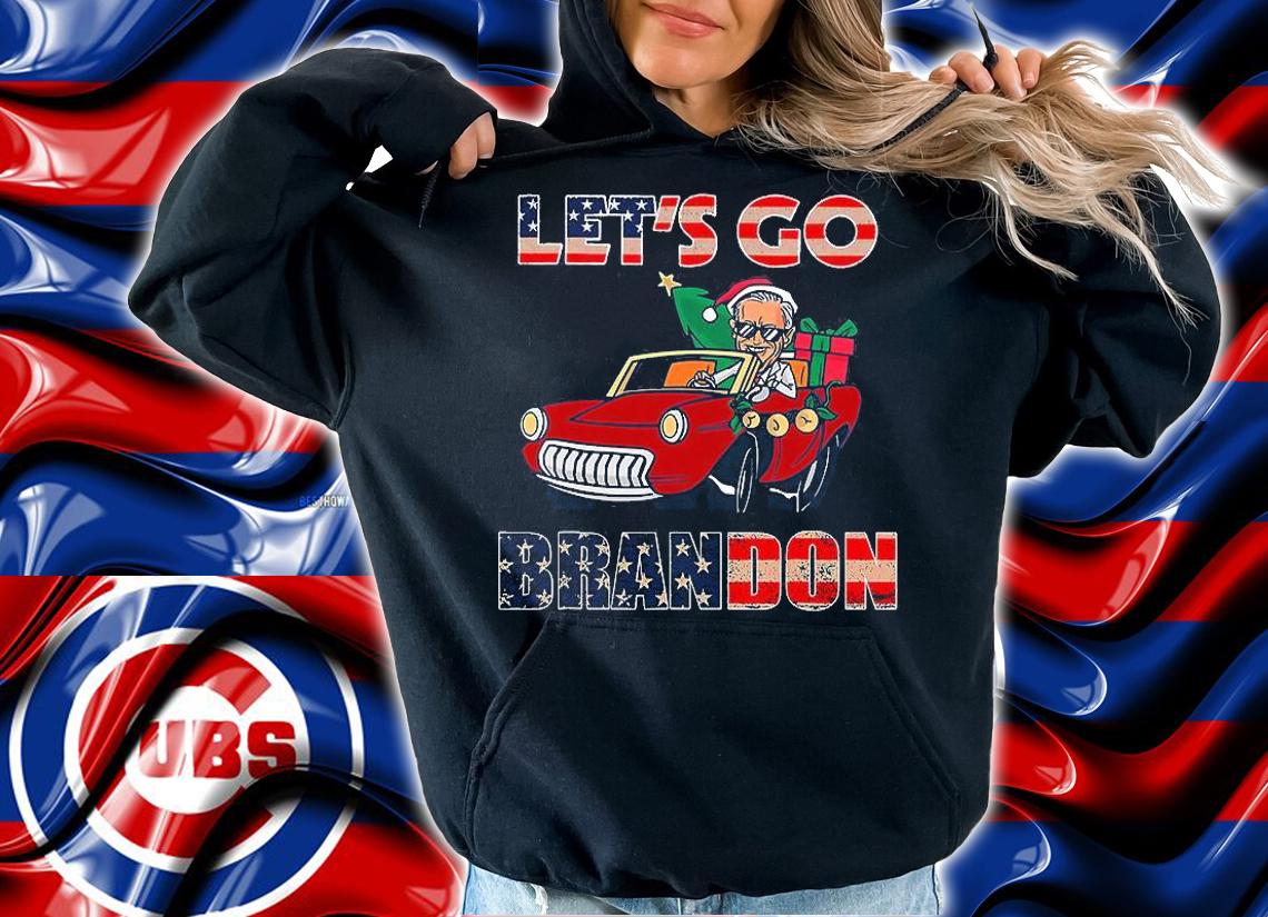 Christmas Let's Go Branson Brandon Ugly Xmas Santa Joe Biden T-Shirt hoodie