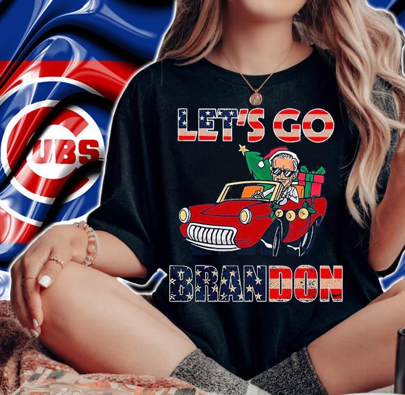 Christmas Let's Go Branson Brandon Ugly Xmas Santa Joe Biden T-Shirt woman shirt