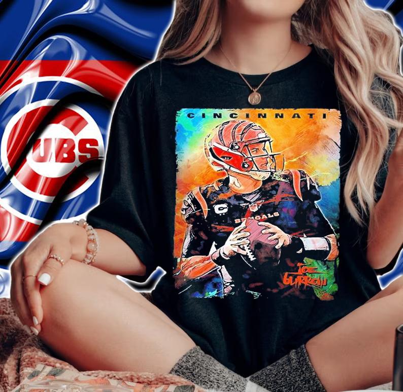 Joe Burrow Cincinnati Bengals T-Shirt woman shirt