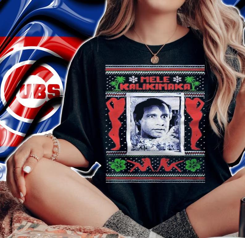 Mele Kalikimaka Tacky shirt woman shirt