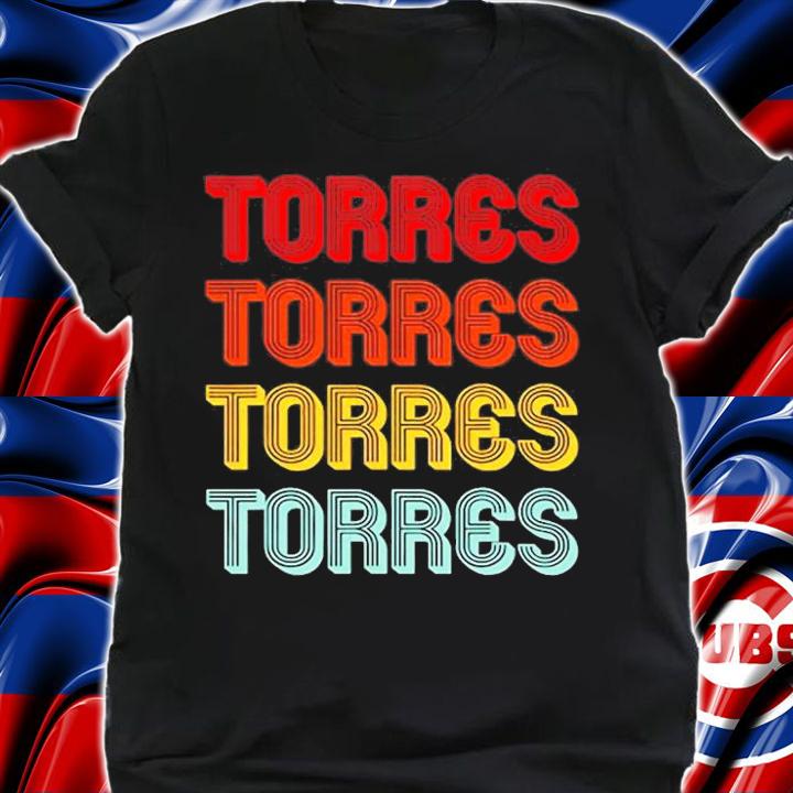 Torres Gift Surname Funny Retro Vintage 80S Birthday Reunion T-Shirt shirt