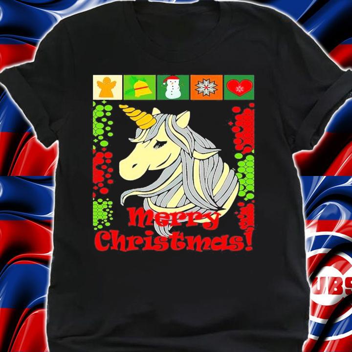 Unicorn Merry Christmas Shirt shirt