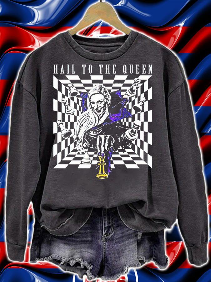 Charlotte Flair hail to the queen T-shirt sweatshirt