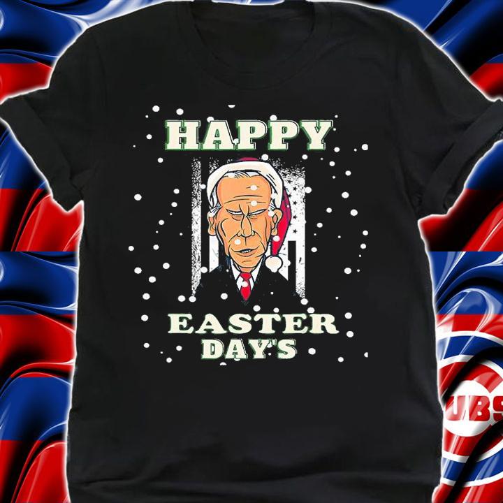 Funny Joe Biden Happy Easter Ugly Christmas Gifts T-Shirt shirt