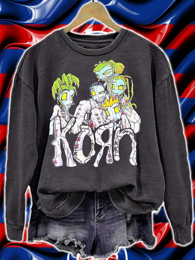 Love 1999 Korns Band issues T-shirt
