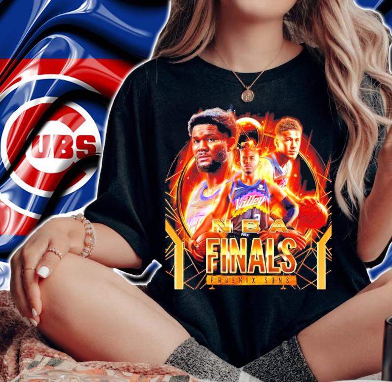 NBA Finals Phoenix Suns shirt woman shirt